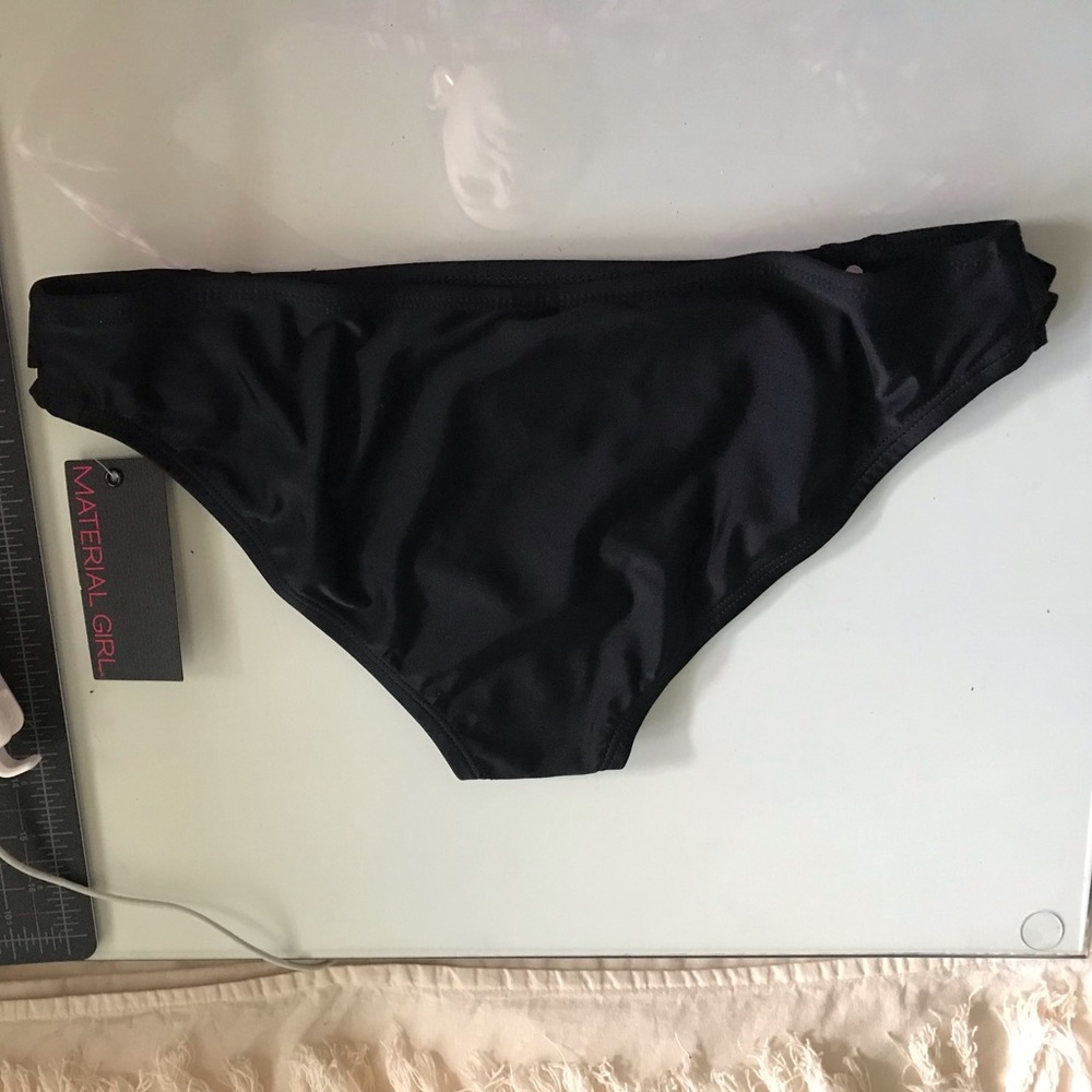 NEW Material Girl New bikini bottoms studded L - Picture 5 of 6
